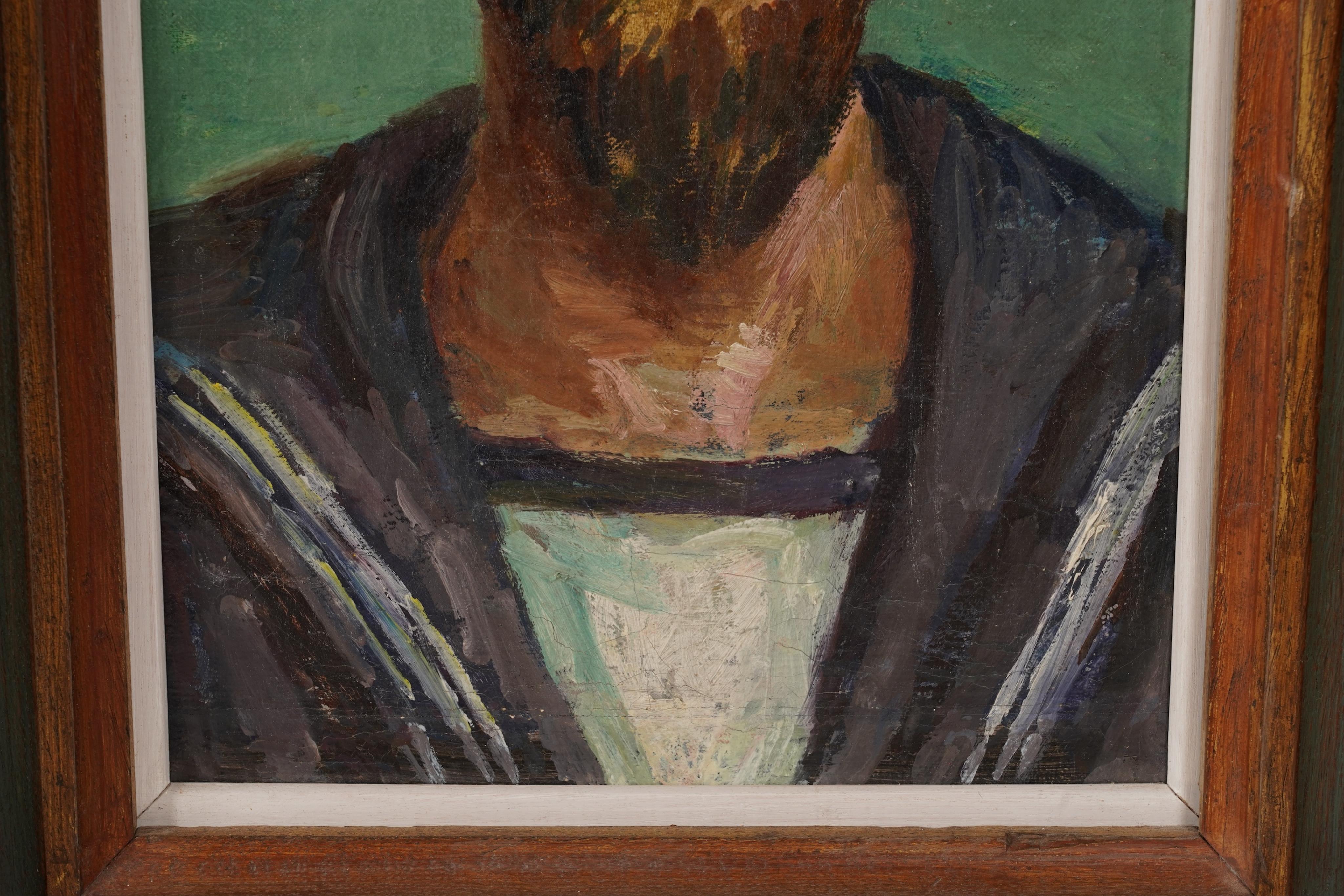 Duncan Grant, 1885-1978, 'Study for head of Christ in the wall-painting in the Church at Berwick, near Firle, Sussex'